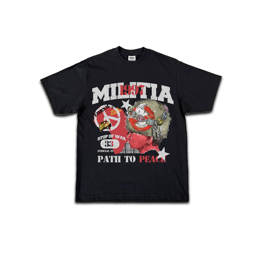 2. MILITIA BLACK TEE